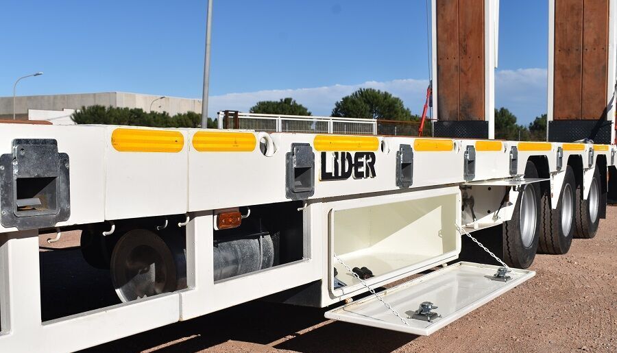  نصف مقطورة بلودر منخفض LIDER 2022 YEAR NEW LOWBED TRAILER FOR SALE (MANUFACTURER COMPANY): صورة 16