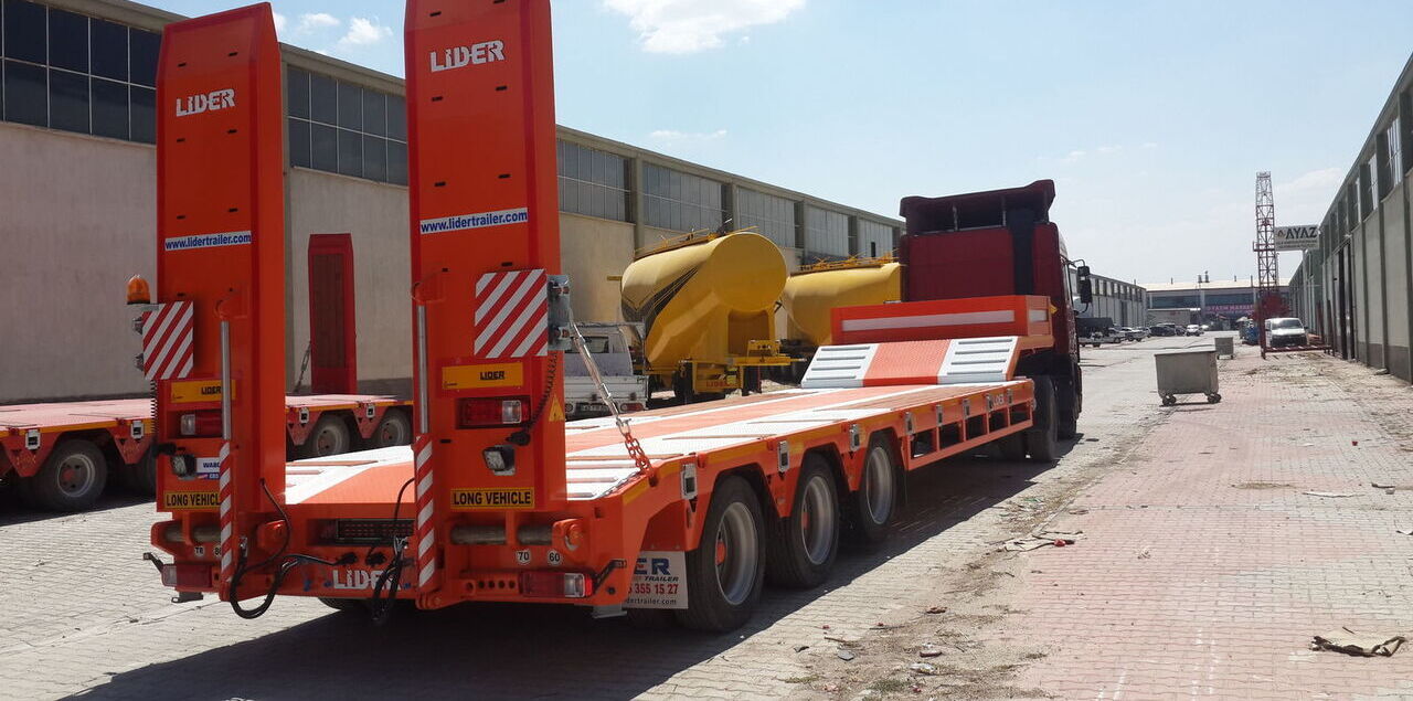  نصف مقطورة بلودر منخفض LIDER 2023 READY IN STOCK 50 TONS CAPACITY LOWBED: صورة 5