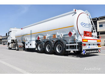 DONAT Aluminum Fuel Tanker with Bottom Loading - نصف مقطورة صهريج