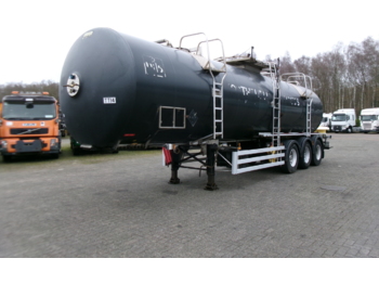 Magyar Chemical tank inox 37.4 m3 / 1 comp / ADR 30/11/2023 - نصف مقطورة صهريج
