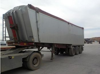  2007 Weightlifter Tri Axle Insulated Bulk Tipping Trailer c/w WLI, Easy Sheet (Plating Certificate Available, Tested 05/20) - نصف مقطورة قلابة