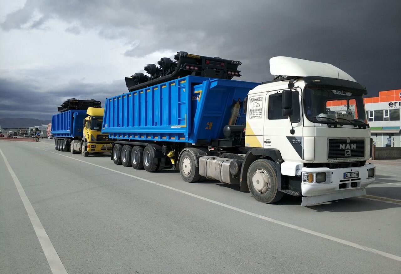  نصف مقطورة قلابة LIDER 2023 MODEL NEW 35 M3 DUMPER ( BENNE ): صورة 8
