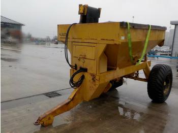 مقطورة رزاعية Single Axle Draw Bar Stone Cart