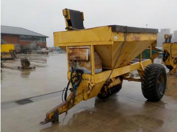 مقطورة رزاعية Single Axle Draw Bar Stone Cart