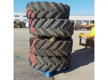  480/70R30 Tyres to suit JCB Fasttrac (4 of) - إطارات
