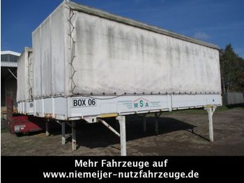 Ackermann Wechselbrücke Schiebeplane  - شاحنة حاويات