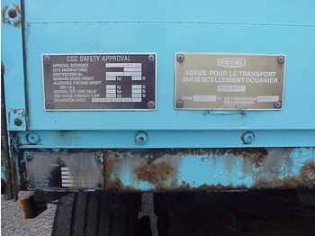 KOEGEL Wechselpritsche 7.150 mm - شاحنة حاويات