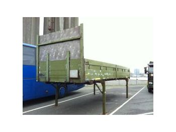 KRONE Body flatbed truckCONTAINER TORPEDO FLAKLAD NR. 104
 - شاحنة حاويات