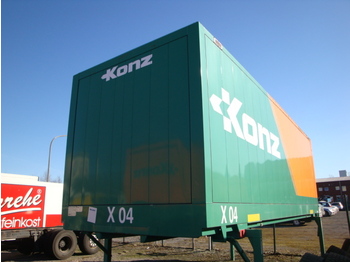 Krone Koffer Glattwand 7,80 m - شاحنة حاويات