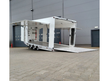 TA-NO SPORT TRANSPORTER 55 PREMIUM enclosed car trailer 5.5 x 2.3 m - مقطورة نقل اوتوماتيكي: صورة 2