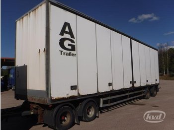  HRD HDA 4-axlar Box Trailer (side doors) - مقطورة بصندوق مغلق