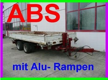 Blomenröhr 13 t Tandemkipper mit Alu  Rampen, ABS - مقطورة قلابة