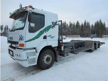 Sisu E11M K-AA 6x2 Metsäkoneen kuljetusauto - شاحنة نقل سيارات شاحنة