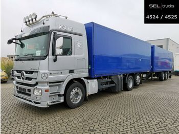 شاحنة مشروبات Mercedes-Benz Actros 2555 / V8 / Retarder / with Trailer