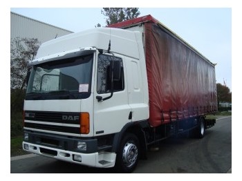 DAF 75-270 - شاحنة ذات ستائر جانبية