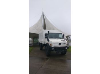 MERCEDES-BENZ UNIMOG U4000 - شاحنة ذات ستائر جانبية