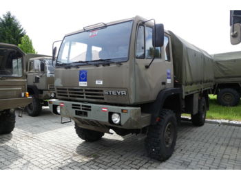 STEYR Daimler-Puch AG 12 M18/4x4 oSw 2 Achsen - شاحنة ذات ستائر جانبية