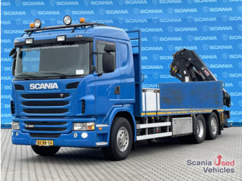 شاحنة بهيكل معدني للمقصورة SCANIA G 420