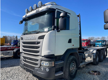 شاحنة برافعة خطافية SCANIA G 450