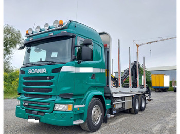 شاحنة قطع الأشجار SCANIA R 450