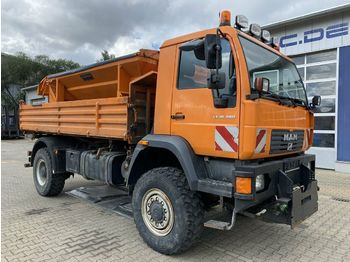 شاحنة قلاب MAN LE 18.280 4x4 Kipper *Salzstreuer *Schneepflug