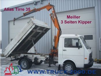 VW LT 55 3 Seiten Kipper+AtlasTirre35 faltbar 2,7t. - شاحنة قلاب