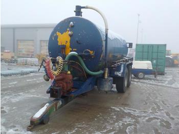 مقطورة رزاعية Twin Axle Draw Bar PTO Driven Vacuum Tanker