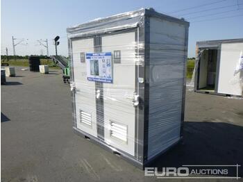 حاوية شحن Unused Portable Toilet, Double Closetool Container, L1300*W2160*H2360mm: صورة 1