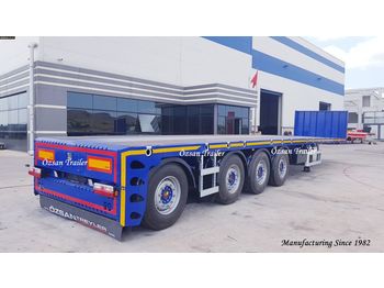 نصف مقطورة مسطحة للبيع  VEGA TRAILER 4 AXLE PLATFORM EXTEDABLE SEMI-TRALER: صورة 1