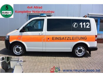 سيارة إسعاف Volkswagen T5 2.0 TDI 4x4 4Motion Binz Notarzt-Rettung 1.Hd: صورة 1