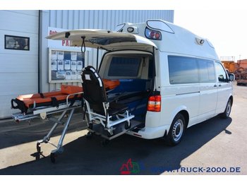 سيارة إسعاف Volkswagen T5 Krankentransport inkl Trage Rollstuhl Scheckh