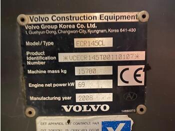 حفار زاحف Volvo ECR 145 CL: صورة 1