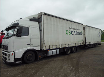شاحنة ذات ستائر جانبية Volvo FH 13/400, JUMBOZUG 120m3, MANUELL