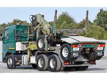 شاحنة قطع الأشجار, شاحنة كرين Volvo FH 500 * LOGLIFT F251 S80A + Anhänger /6x4: صورة 5