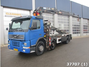 شاحنة لودر انزلاقي Volvo FM 12.340 8X2 HMF 20 ton/meter laadkraan: صورة 1