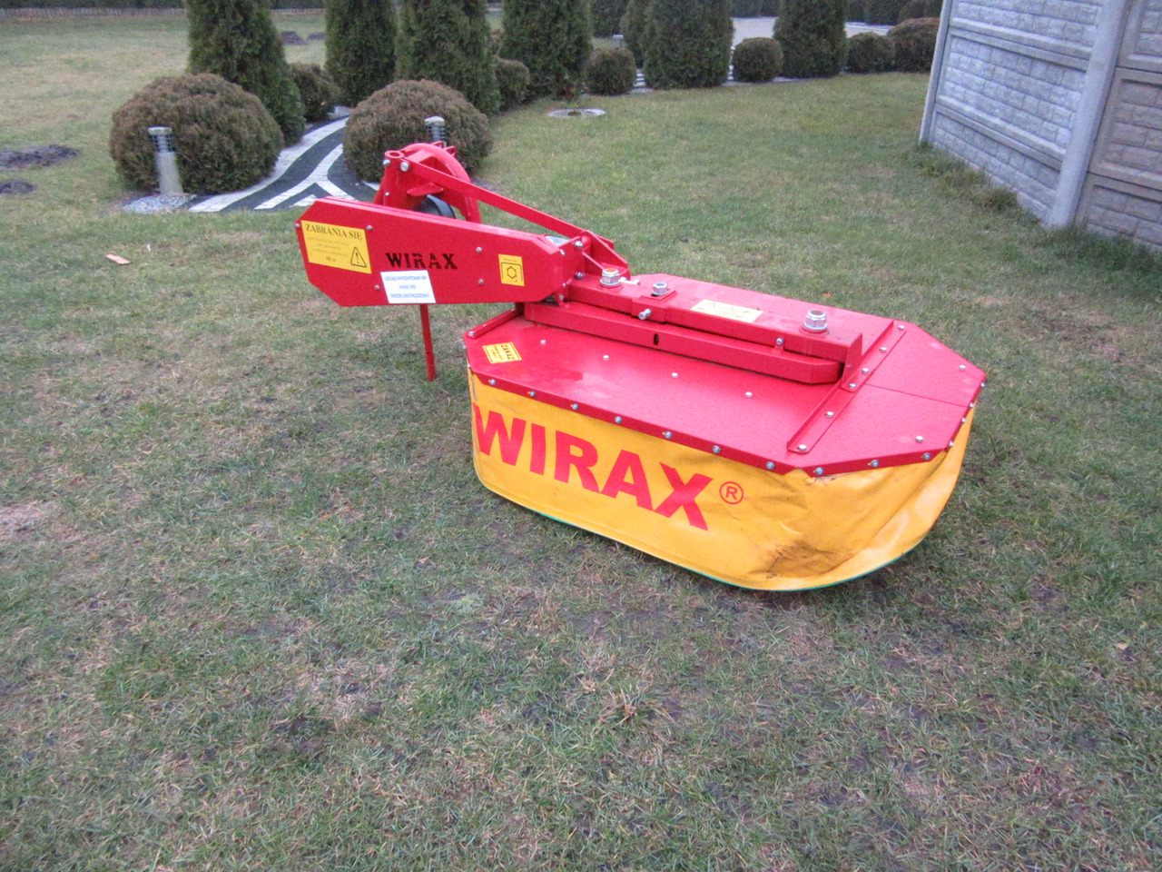 جزازة العشب للبيع  WIRAX Mini Hay Mower 1,25m / Kreiselmäher / Kosiarka Rotacyjna: صورة 2