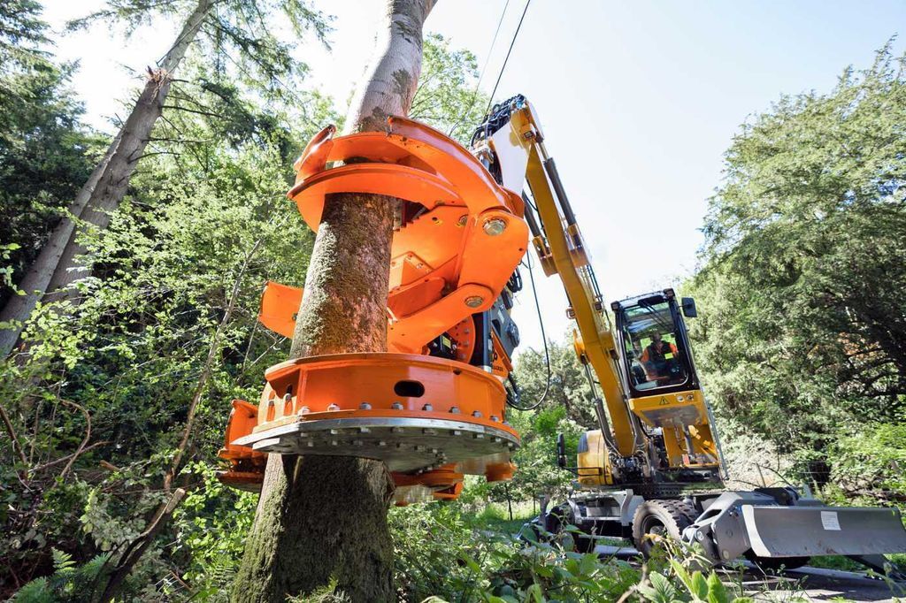 رأس قطع الأشجار للبيع  Westtech Woodcracker C450 Fällgreifer Baumschere: صورة 6