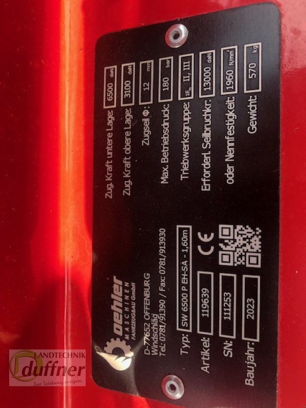 Oehler OL SW 6500 P EH-SA - ونش: صورة 5