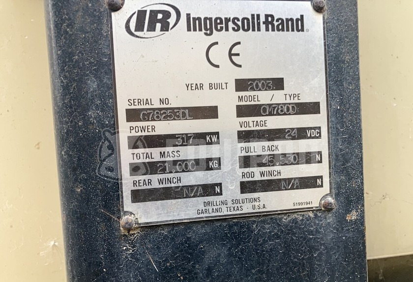   Ingersoll Rand CM 780D Drill - معدات حفر: صورة 5
