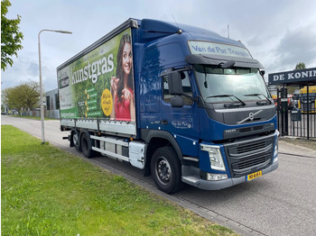  Volvo FM 410 euro 6 ! 2017 6x2 - شاحنة ذات ستائر جانبية: صورة 2