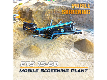 FABO FTS-1560 TRACKED SCREENING PLANT 150-220 TPH | AVAILABLE IN STOCK - كسارة متحركه: صورة 1