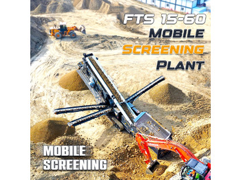 FABO FTS 15-60 Mobile Screening Plant | Tracked Screening Plant | Ready in Stock - كسارة متحركه: صورة 1