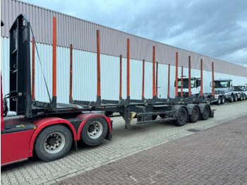 GSODAM GSTB3SL Holzauflieger GSODAM GSTB3SL Holzauflieger, Liftachse - نصف مقطورة اخشاب: صورة 1