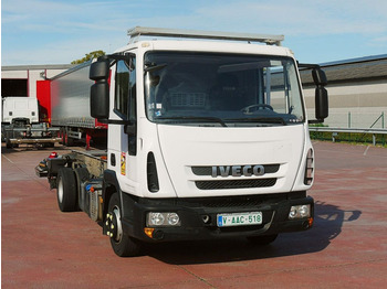  Iveco 100E18 EUROCARGO FAHRGESTELL LBW  - شاحنة بهيكل معدني للمقصورة: صورة 1