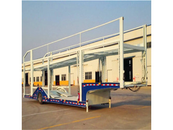   XCMG Official Manufacturer Flat Bed Container Car Transport Semi Truck Trailer - نصف مقطورة نقل اوتوماتيكي: صورة 4