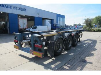 Van Hool Tank Chassis ADR / 20-30 FT / BPW + Disc / Huur Rental ook mogelijk / 15x in stock - ناقل حاوية/ نصف مقطورة بحاوية: صورة 1
