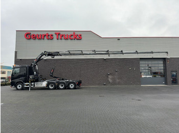 Volvo FH 500 8X4 TRIDEM + HIAB HAAKARMSYSTEEM + HIAB X - شاحنة برافعة خطافية: صورة 1