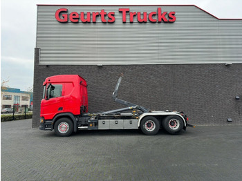 Scania R500 NGS 6X2NA + MEILLER RS 21 65 HAAKARMSYSTEEM - شاحنة برافعة خطافية: صورة 1