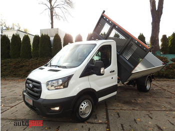Ford TRANSIT NEUE DREISEITENKIPPER ZWILLINGSKREISE - قلاب صغير: صورة 1
