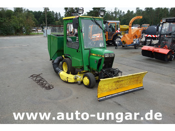 John Deere 317 Schmalspurtraktor Kommunaltraktor Winterdienst Schneepflug Mäher - جرار خدمات بلدية: صورة 1